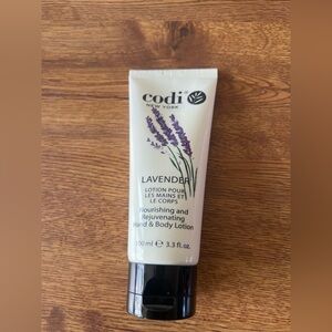 Codi Lavender Hand & Body Lotion Nourishing and Rejuvenating 3.3 oz NWT